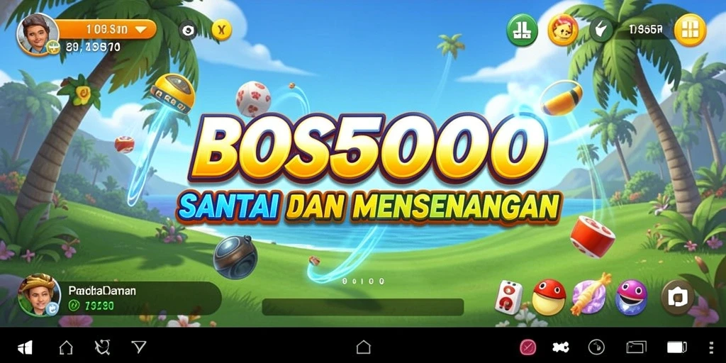 Screenshot menunjukkan gameplay BOS5000 yang menarik dan penuh aksi.