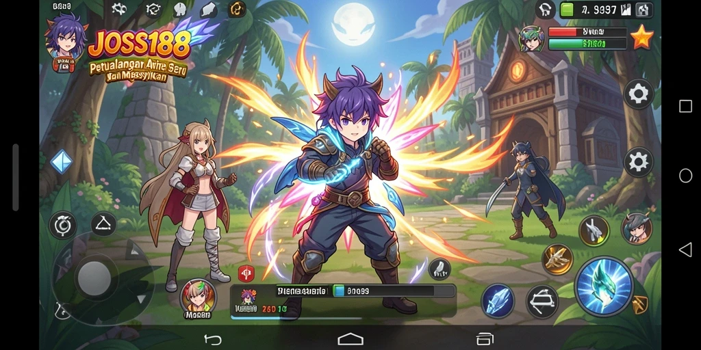 Tangkap momen epik dalam petualangan Anime JOSS188.