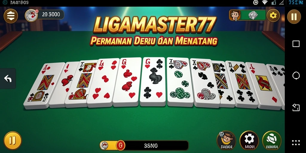 Gameplay seru dalam LIGAMASTER77, tunjukkan keterampilan Domino Anda!