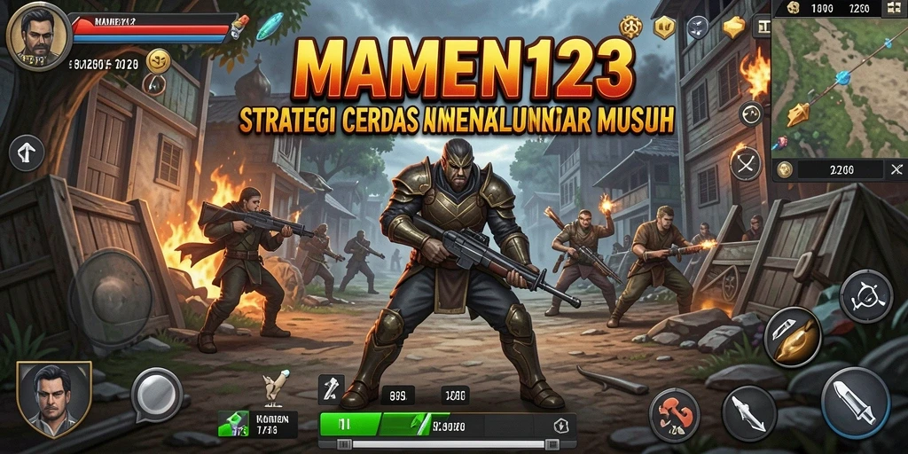 Screenshot gameplay MAMEN123 menampilkan strategi dan taktik yang mendebarkan.