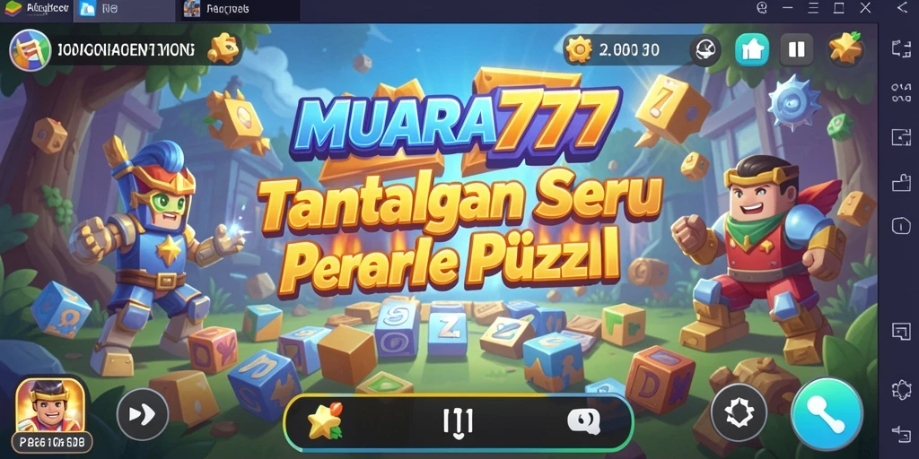 Screenshot utama MUARA777 menampilkan intensitas permainan Puzzle yang menantang.