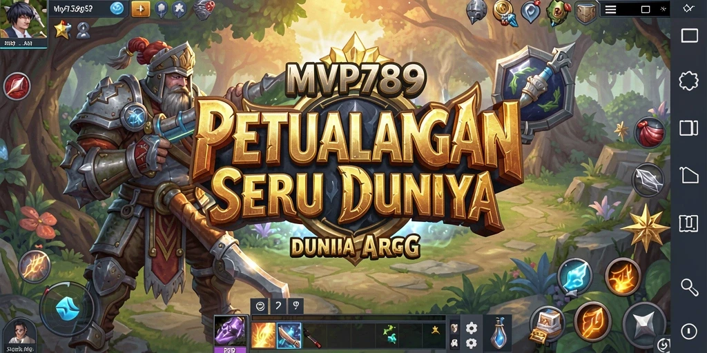 Tampilan gameplay MVP789 yang menegangkan dan penuh aksi dalam dunia ARPG.