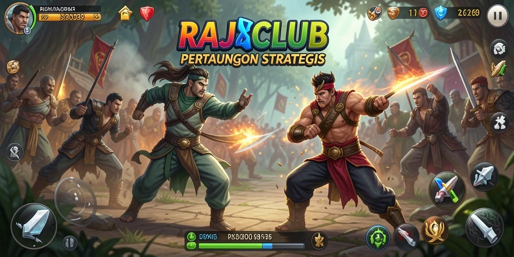 Gameplay seru dengan strategi yang mendebarkan di RAJACLUB.
