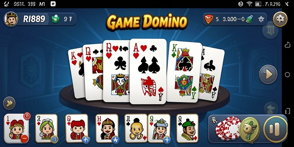Tampilan gameplay yang seru dan menegangkan di RI889.