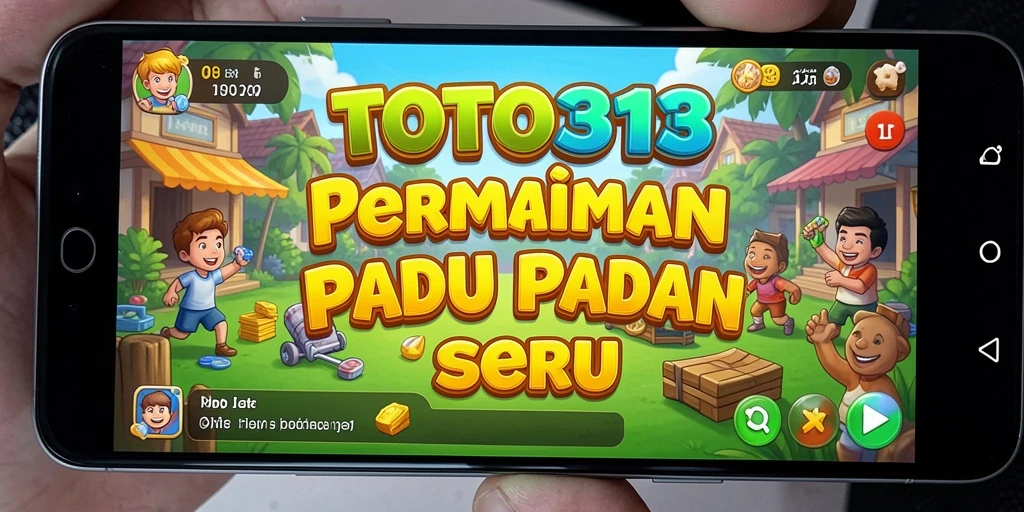Tampilan gameplay menarik dari TOTO313 saat mencocokkan item.