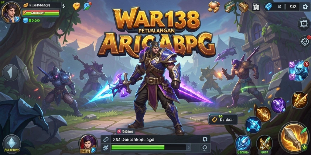 Screenshot gameplay <strong>WAR138</strong> dengan aksi seru dalam pertarungan ARPG.