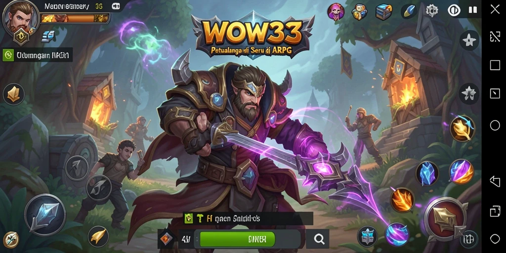 Tampilan gameplay WOW33 yang mengasyikkan dan penuh aksi.
